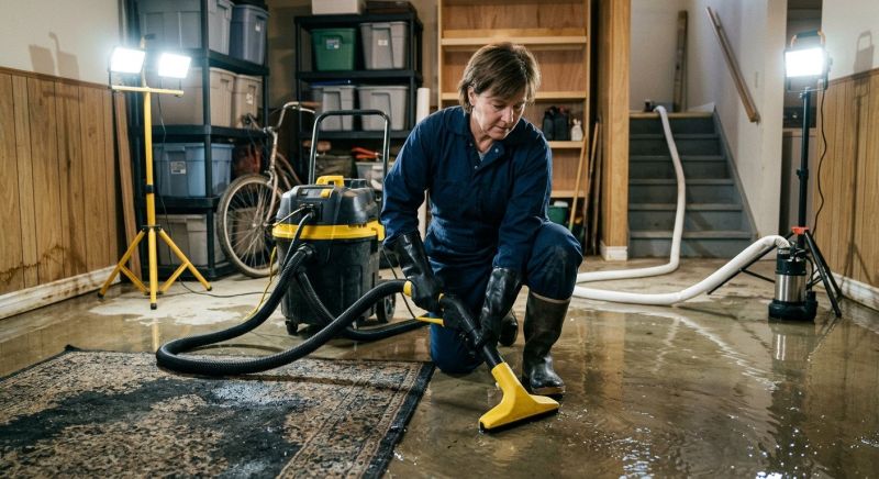 Emergency Water Removal in Santa Rosa, CA