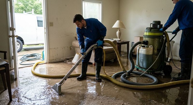 Burst Pipe Cleanup in Santa Rosa, CA