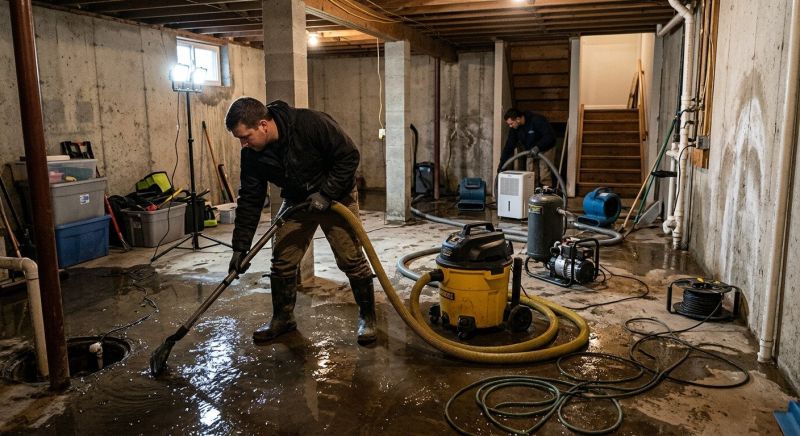 Crawlspace Water Restoration in Santa Rosa, CA