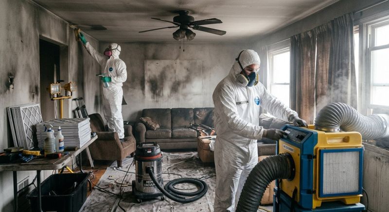Smoke Damage Remediation in Gilbert, AZ
