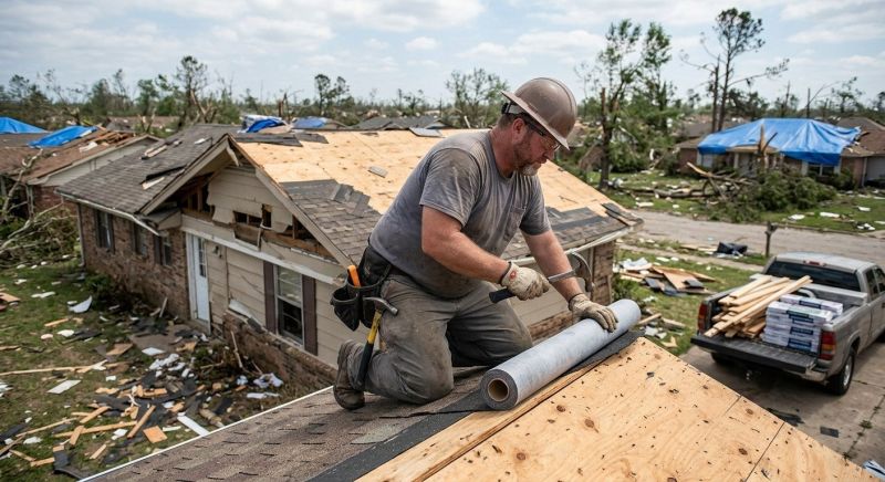 Storm Damage Repair in Overland Park, KS